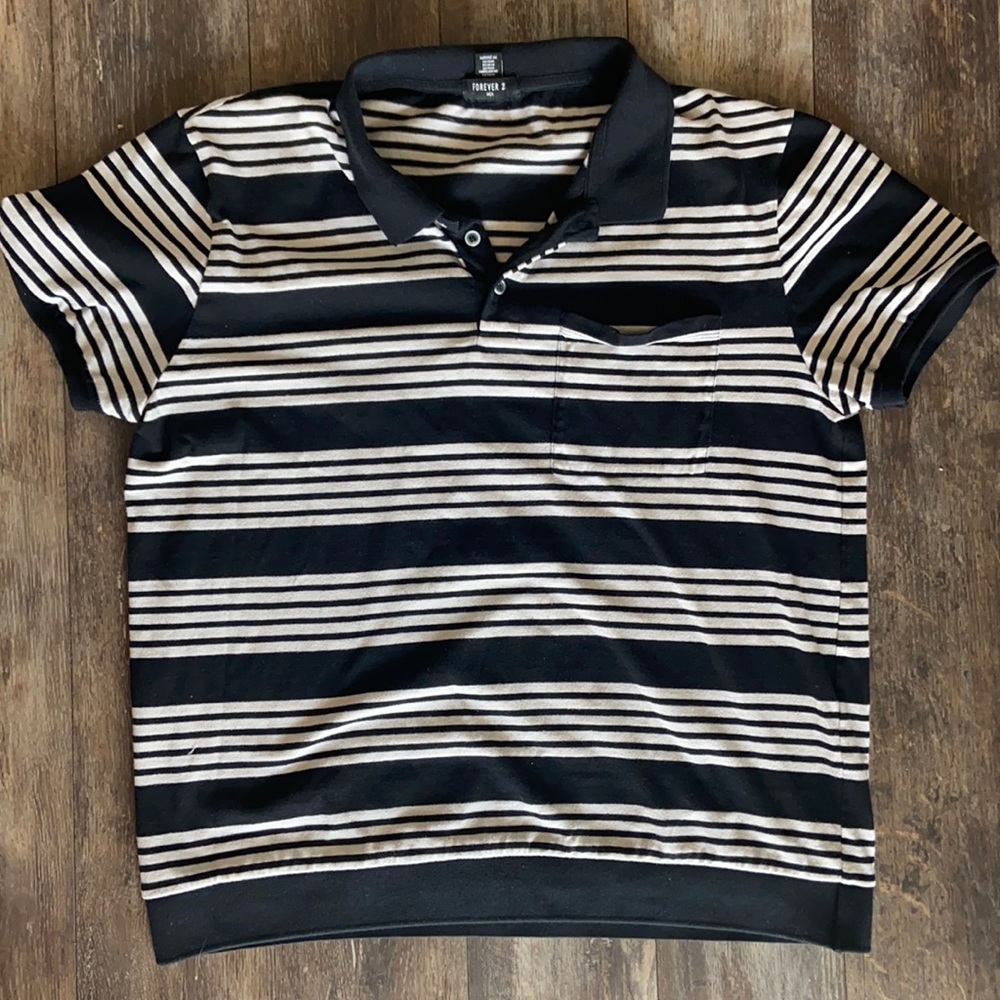 Forever 21 men’s striped shirt